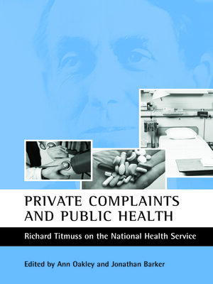 cover image of Private complaints and public health